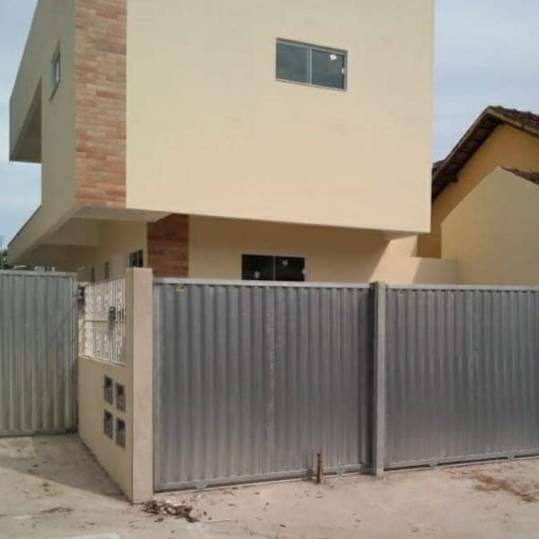 portão galvanizado garagem